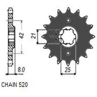 Kettenrad SUNSTAR SUNF316-15 von Sunstar