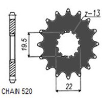 Kettenrad SUNSTAR SUNF331-11 von Sunstar