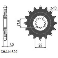 Kettenrad SUNSTAR SUNF3A5-16 von Sunstar