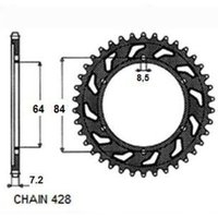 Kettenrad SUNSTAR SUNR1-2132-53 von Sunstar