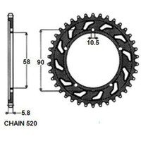 Kettenrad SUNSTAR SUNR1-3085-36 von Sunstar