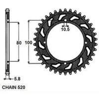 Kettenrad SUNSTAR SUNR1-3314-41 von Sunstar