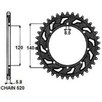 Kettenrad SUNSTAR SUNR1-3532-42 von Sunstar