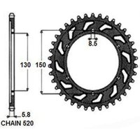 Kettenrad SUNSTAR SUNR1-3592-42 von Sunstar