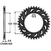 Kettenrad SUNSTAR SUNR1-3610-43 von Sunstar