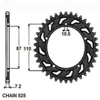 Kettenrad SUNSTAR SUNR1-4386-47 von Sunstar