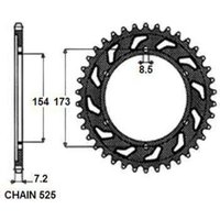 Kettenrad SUNSTAR SUNR1-4695-43 von Sunstar