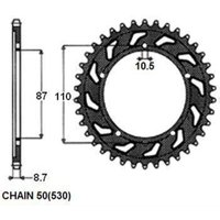 Kettenrad SUNSTAR SUNR1-5383-46 von Sunstar