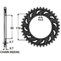 Kettenrad SUNSTAR SUNR1-5405-41 von Sunstar