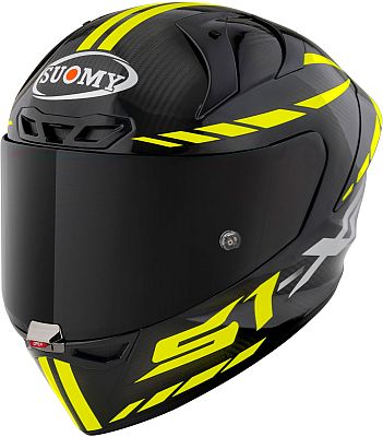 Suomy S1-XR GP Carbon Hypersonic, Integralhelm - Schwarz/Neon-Gelb - L von Suomy