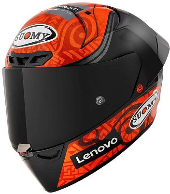 Suomy S1-XR GP Pecco Bagnaia Replica 2023, Integralhelm - Orange/Schwarz/Grau - L von Suomy