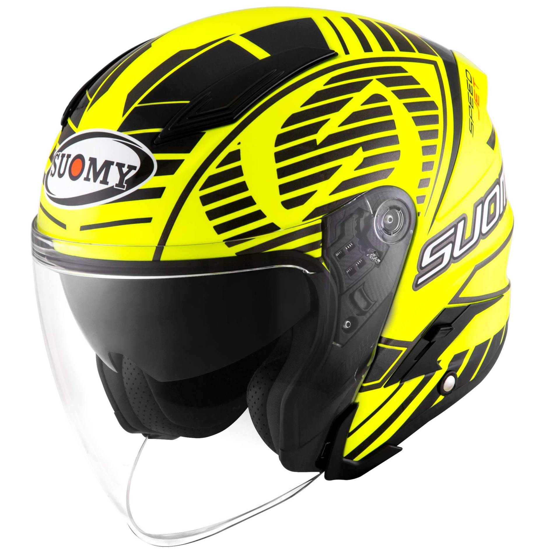 Suomy Speedjet Helm SP-2 Yellow Fluo, 2XL von Suomy