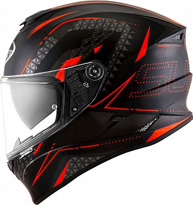 Suomy Stellar Shade, Integralhelm - Schwarz/Rot - XL von Suomy