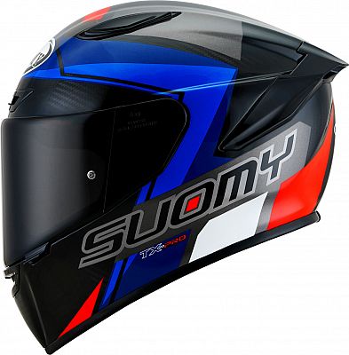 Suomy TX-Pro Glam Carbon, Integralhelm - Blau/Schwarz/Rot/Weiß - L von Suomy