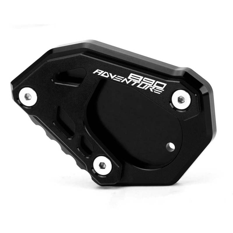 Super Modeer Motorrad seitenständer Verlängerungspolster Für K.T.M 690 ENDURO/SMC R 2019-2021 790 Adventure/R 2019-2022 890 Adventure/R 2020-2022 Zubehör (890adv-Schwarz) von Super Modeer