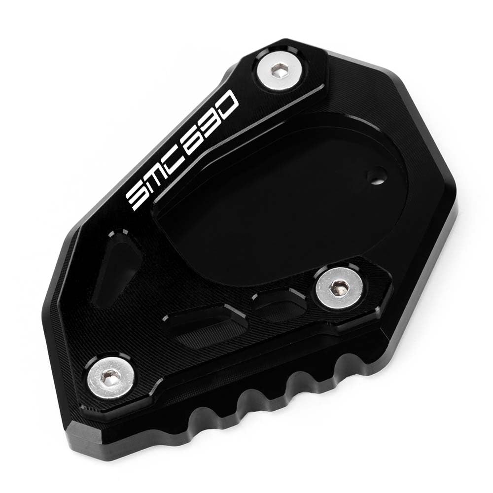 Super Modeer Motorrad seitenständer Verlängerungspolster Für K.T.M 690 ENDURO/SMC R 2019-2021 790 Adventure/R 2019-2022 890 Adventure/R 2020-2022 Zubehör (smc690-Schwarz) von Super Modeer