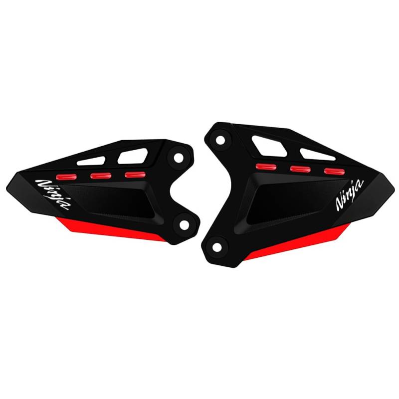 Foot Protector Kompatibel mit KAWASAKI NINJA400 Z400 2018-2024 2025 | Z500 NINJA500 2024 2025 Fußstütze FootPegs NINJA Z 400 500 Footrest Footboard Pedal Protect Zubehör RD von Super Vici