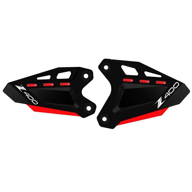 Foot Protector Kompatibel mit KAWASAKI Z400 NINJA400 2018-2024 2025 | Z500 NINJA500 2024 2025 Fußstütze FootPegs NINJA Z 400 500 Footrest Footboard Pedal Protect Zubehör RD von Super Vici