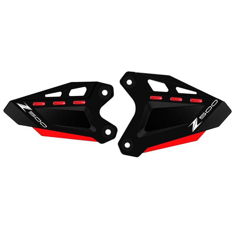 Foot Protector Kompatibel mit KAWASAKI Z500 NINJA500 2024 2025 | Z400 NINJA400 2018-2024 2025 Fußstütze FootPegs NINJA Z 400 500 Footrest Footboard Pedal Protect Zubehör RD von Super Vici