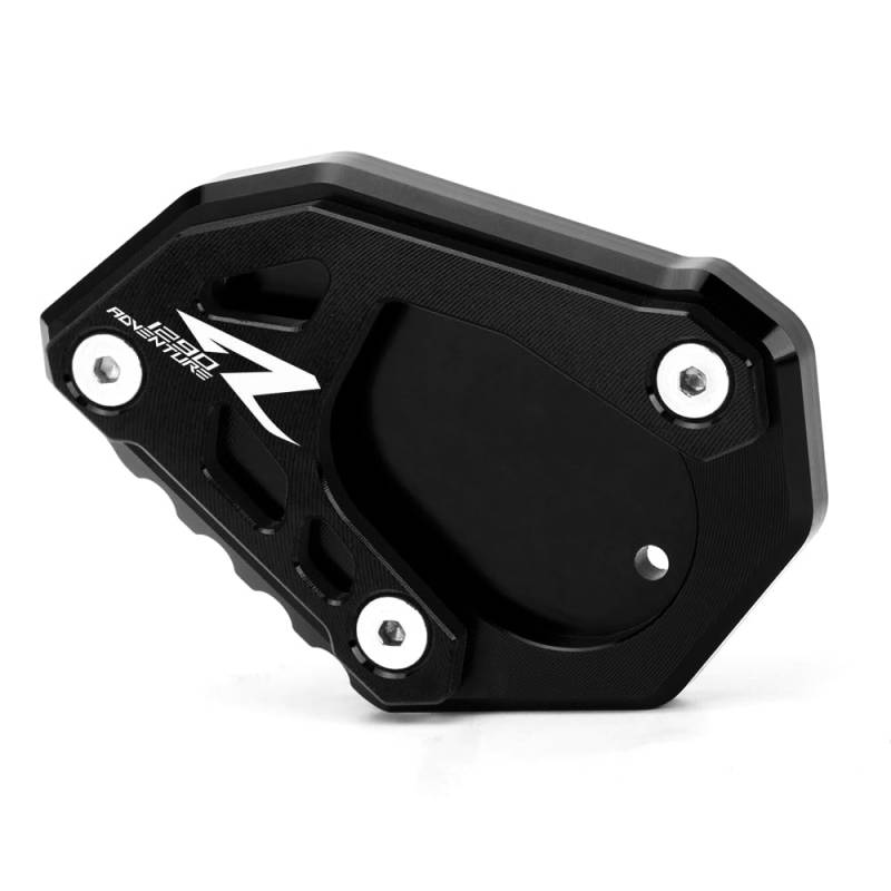 Motorrad Seitenständer Fit For KTM 1290 Adventure R | S | T 2016-2020 2021 2022 2023 | 1290 Adventure 2014 2015 2016 Ständer Platte Passt Kickstand Side Stand KTM 1290 Accessories Black von Super Vici