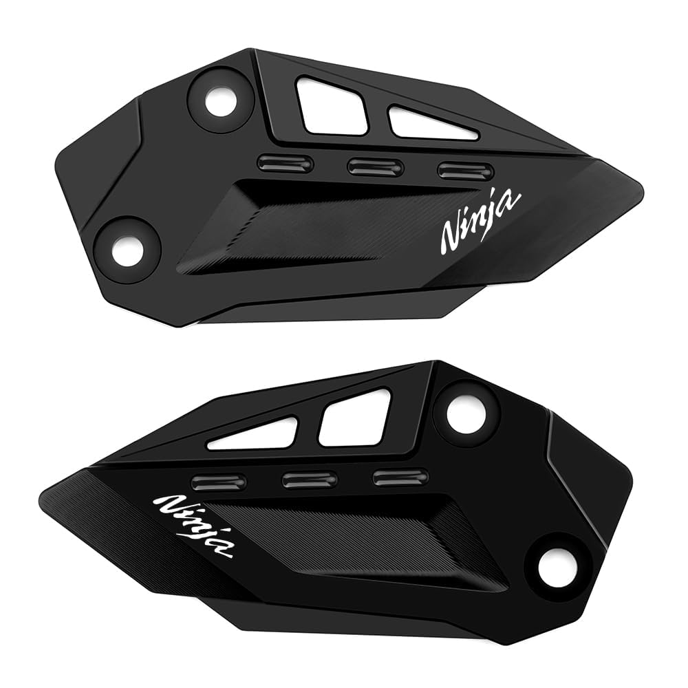 Super Vici Kompatibel mit Ninja zx4r 2023 2024 | ninja zx4rr 2022 2023 2024 Fußstütze Ninja zx4r zx4rr Pedal Zubehör(NINJA-BLACK) von Super Vici