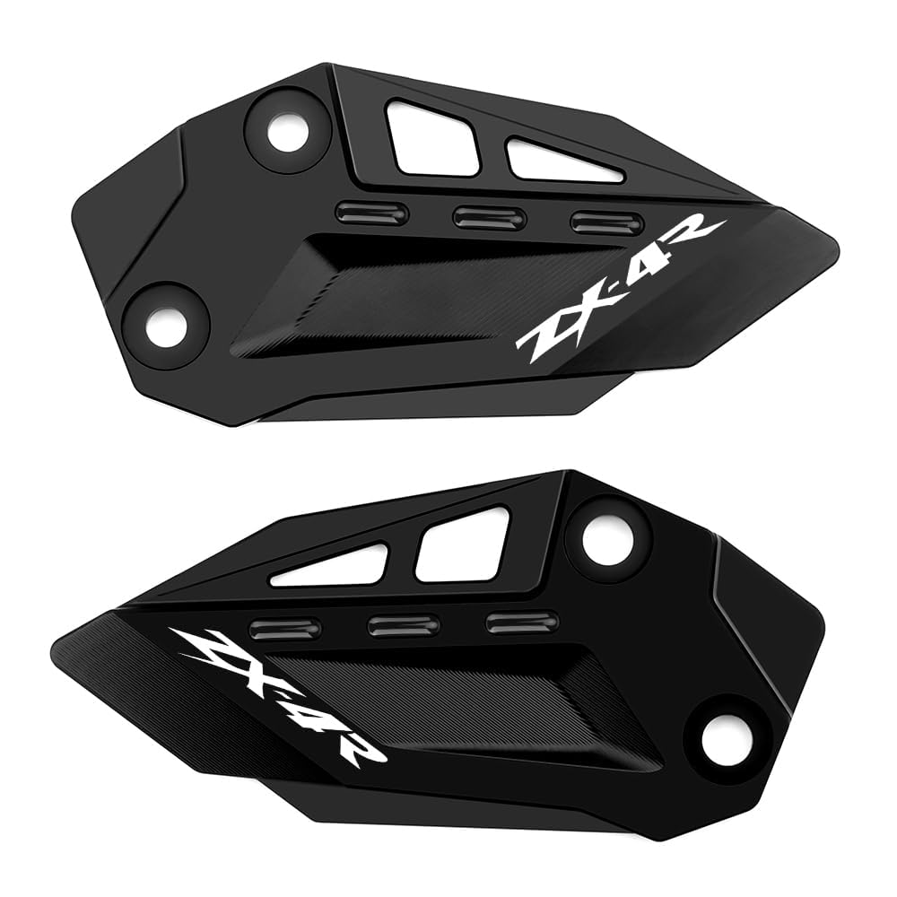 Super Vici Kompatibel mit Ninja zx4r 2023 2024 | ninja zx4rr 2022 2023 2024 Fußstütze Ninja zx4r zx4rr Pedal Zubehör(ZX4R-BLACK) von Super Vici