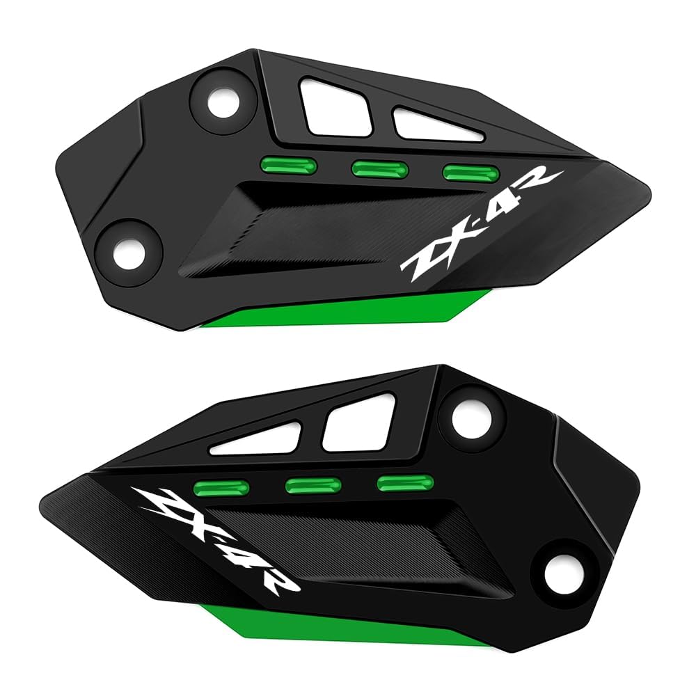 Super Vici Kompatibel mit Ninja zx4r 2023 2024 | ninja zx4rr 2022 2023 2024 Fußstütze Ninja zx4r zx4rr Pedal Zubehör(ZX4R-GREEN) von Super Vici