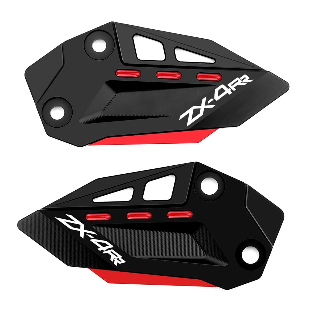 Super Vici Kompatibel mit Ninja zx4r 2023 2024 | ninja zx4rr 2022 2023 2024 Fußstütze Ninja zx4r zx4rr Pedal Zubehör(ZX4RR-RED) von Super Vici