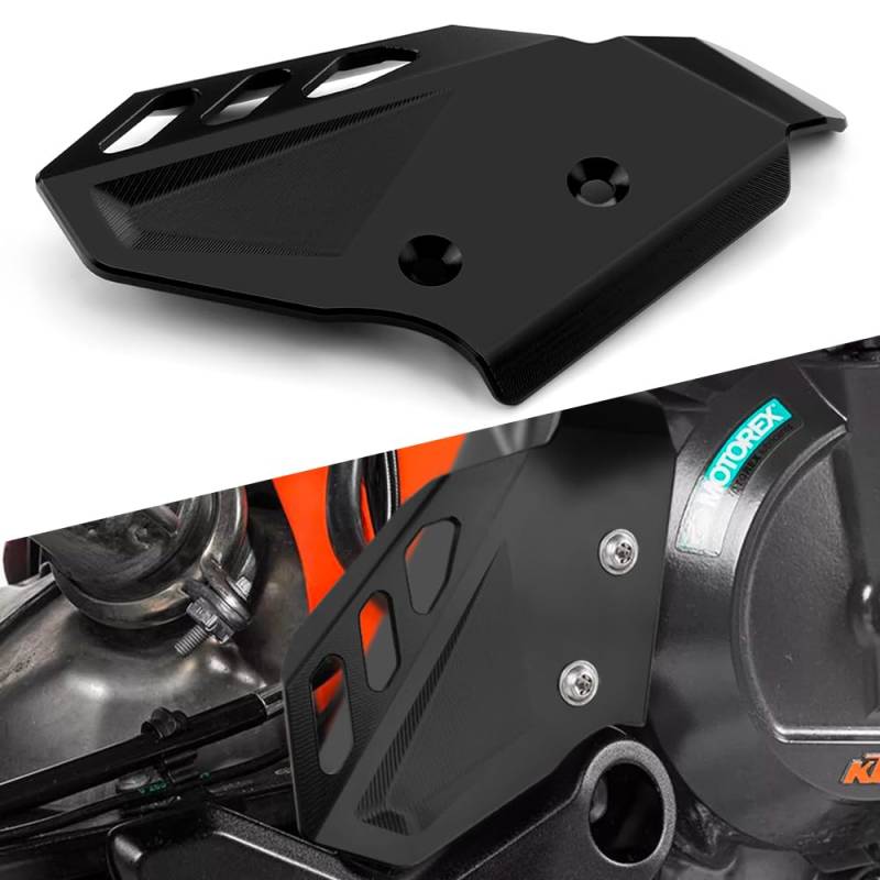 Super Vici Motorrad CNC Abdeckung des hinteren Bremszylinderschutzes Für K.T.M 790 Adventure/R 2019-2025 | 890 Adventure/R/L 2021-2023 890SMT 2023-2024 Zubehör (Schwarz) von Super Vici