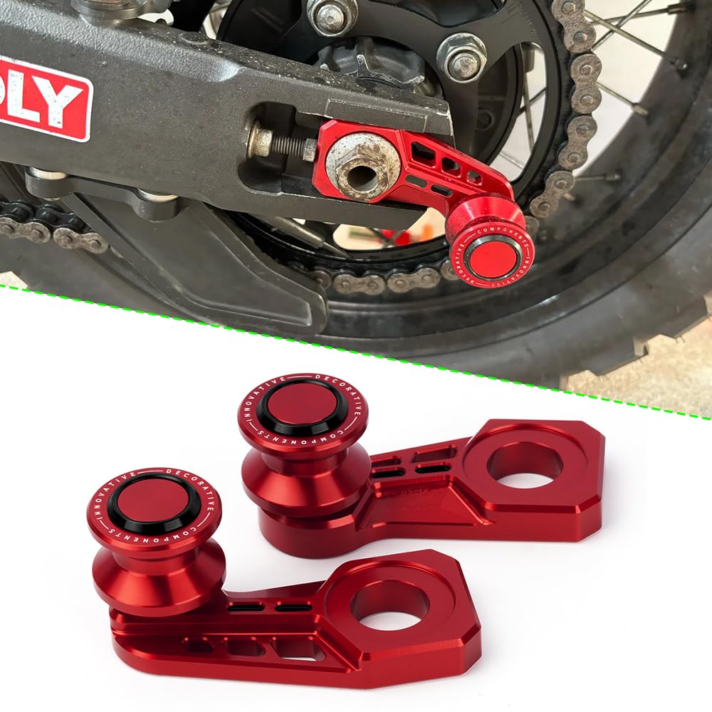 Super Vici Motorrad Hinterrad Schwinge Spulen Rahmen Ständer Schieberegler Für Hon.da CB650F CB 650F 2014-2019 cb 650 f cb650 f Zubehör (Grau) von Super Vici