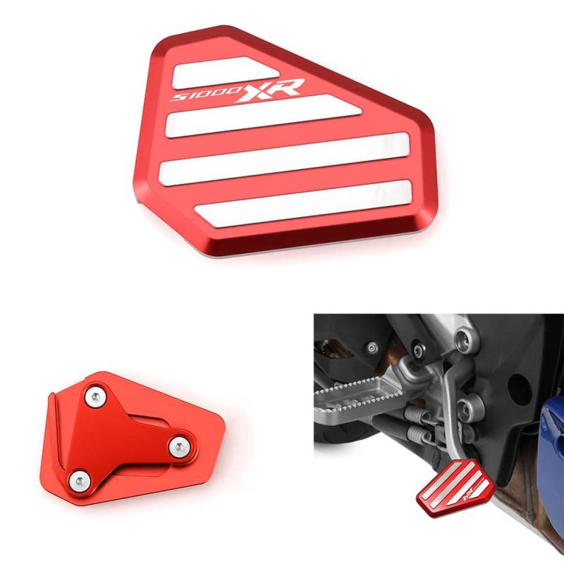 Vici Motorrad Red Vorn Bremsen Groß Pedale Für BMW s1000xr 2020 2021 2022 2023 2024 s 1000 xr Gasfeste haltung Leicht Bremsen s1000 xr accessories von Super Vici