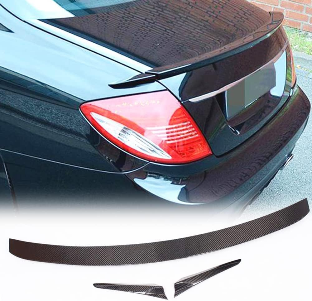 Heckklappe Dachspoiler für Mercedes Benz CL600 CL63 AMG 2-Door 2009 2010 2011 2012, Heckspoiler Kofferraum Spoiler Zubehör, Fahrzeug Stabilität Schwanz Dekoration von Superaur