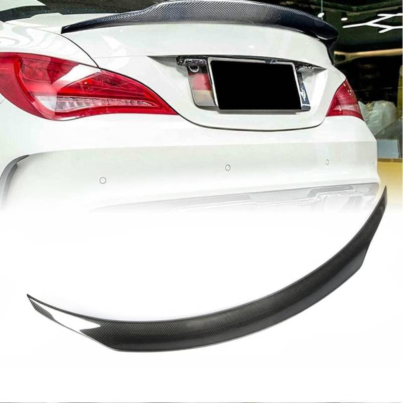 Heckklappe Dachspoiler für Mercedes Benz CLA Class CLA250 CLA260 AMG Sedan 2014-2019, Heckspoiler Kofferraum Spoiler Zubehör, Fahrzeug Stabilität Schwanz Dekoration von Superaur