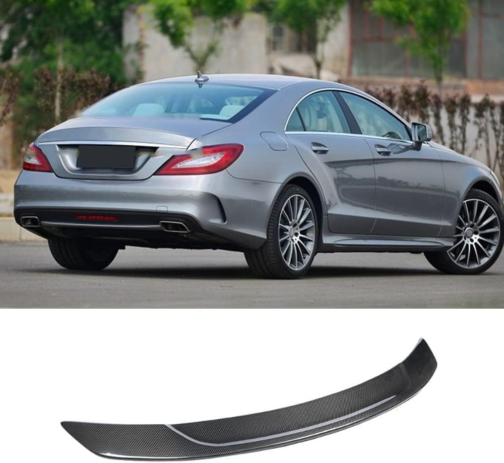 Heckklappe Dachspoiler für Mercedes Benz CLS Class CLS400 CLS500 AMG Sedan 2012-2017, Heckspoiler Kofferraum Spoiler Zubehör, Fahrzeug Stabilität Schwanz Dekoration von Superaur