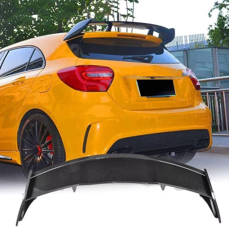 Heckklappe Dachspoiler für Mercedes Benz Clase A A250 A260 A45 AMG 2013-2016 2017 2018, Heckspoiler Kofferraum Spoiler Zubehör, Fahrzeug Stabilität Schwanz Dekoration von Superaur