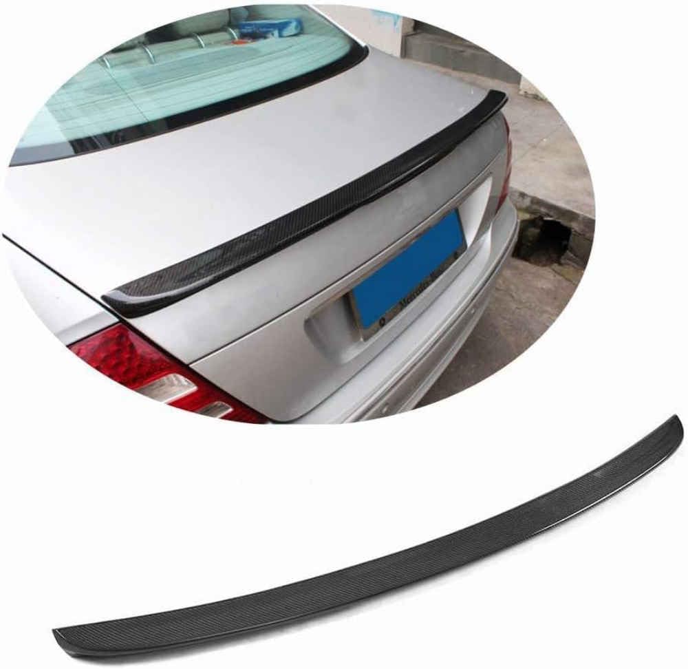 Heckklappe Dachspoiler für Mercedes Benz Classe E W211 E320 E400 E55 E63 AMG Sedan 2003-2009, Heckspoiler Kofferraum Spoiler Zubehör, Fahrzeug Stabilität Schwanz Dekoration von Superaur