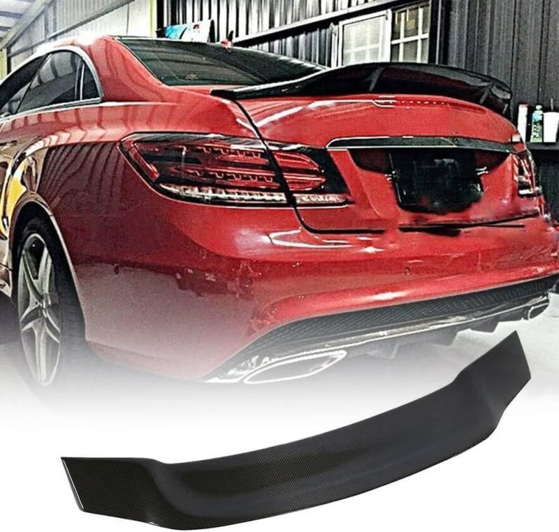 Heckklappe Dachspoiler für Mercedes Benz E Class E350 E400 Coupe 2009-2014 2015 2016, Heckspoiler Kofferraum Spoiler Zubehör, Fahrzeug Stabilität Schwanz Dekoration von Superaur