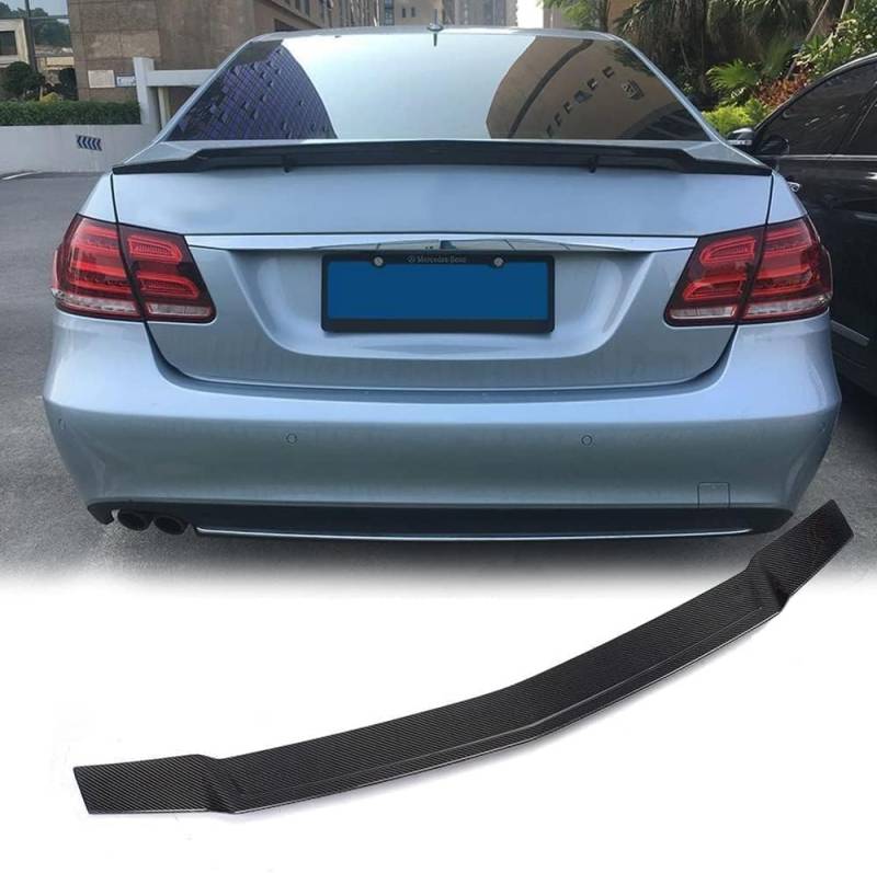 Heckklappe Dachspoiler für Mercedes Benz E Class Sedan W212 E200 2010 2011 2012 2013-2016, Heckspoiler Kofferraum Spoiler Zubehör, Fahrzeug Stabilität Schwanz Dekoration von Superaur