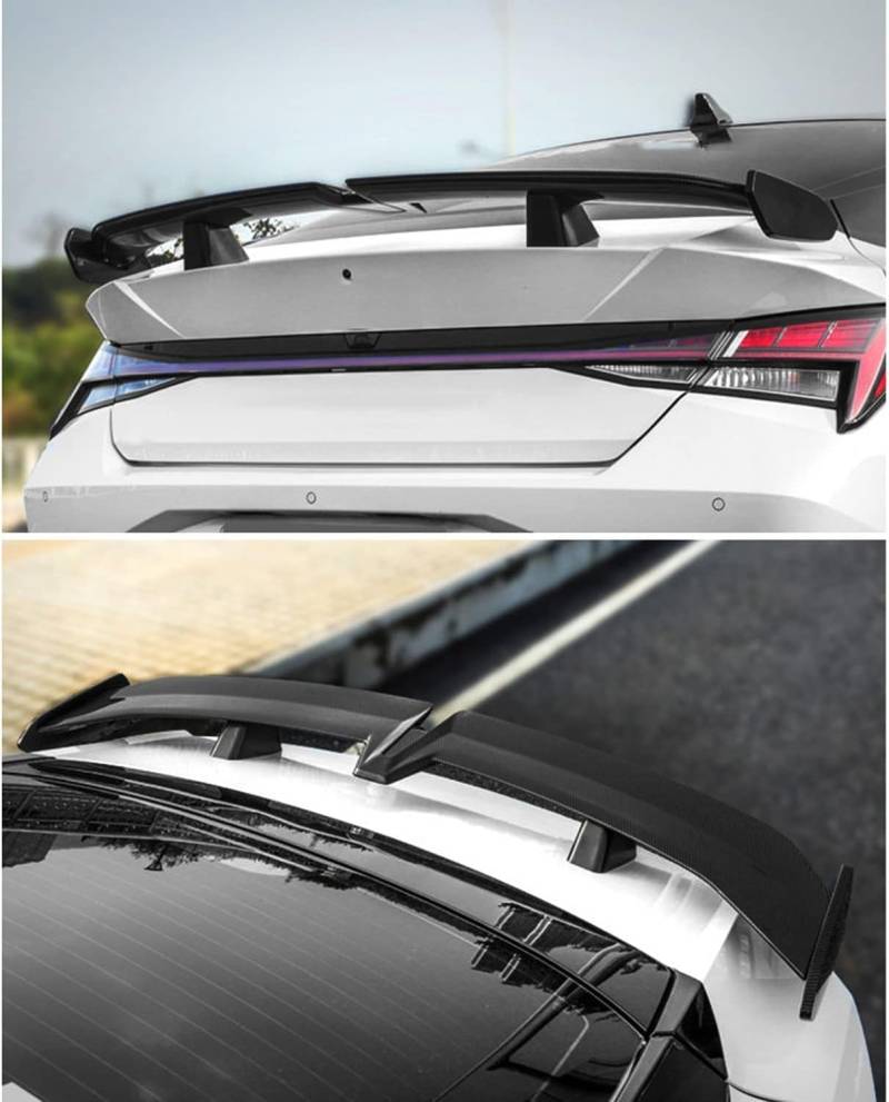 Heckklappe Dachspoiler für Mercedes Benz SL R231 R230 2001 2002-2016 2017 2018 2019 2020, Heckspoiler Kofferraum Spoiler Zubehör, Fahrzeug Stabilität Schwanz Dekoration von Superaur