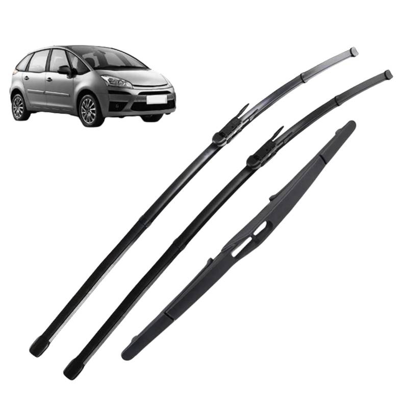 Scheibenwischer compatible für Citroen C4 MK1 Schrägheck 5-Türer 2004–2010 Zubehör für Auto Windschutzscheiben von Superaur