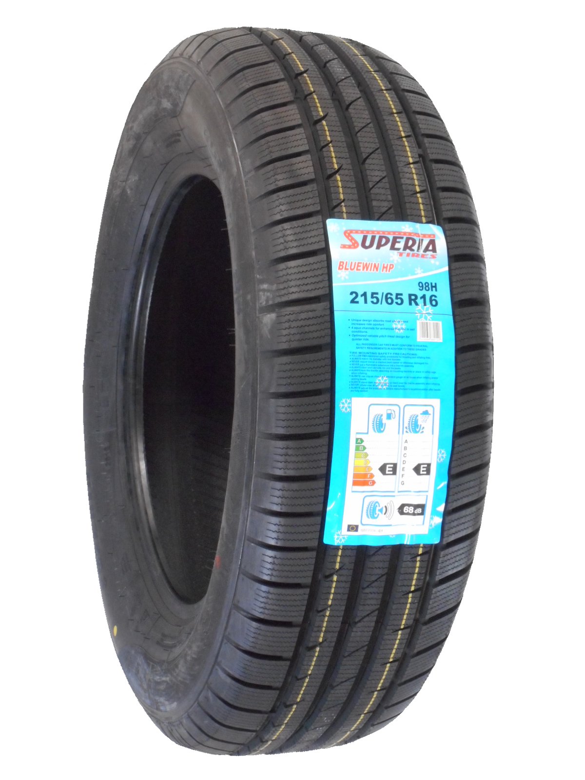 Superia Bluewin HP M+S - 215/65R16 98H - Winterreifen von Superia