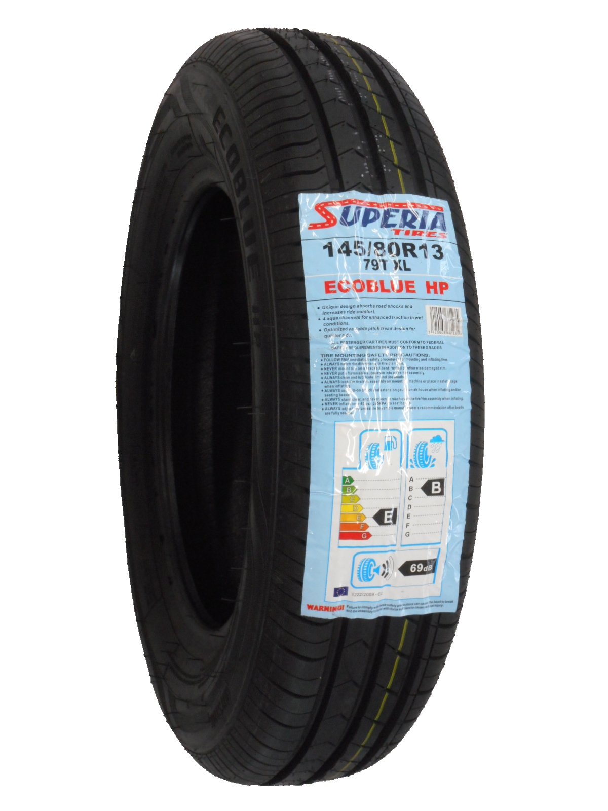 Superia Ecoblue HP XL - 145/80R13 79T - Sommerreifen von Superia