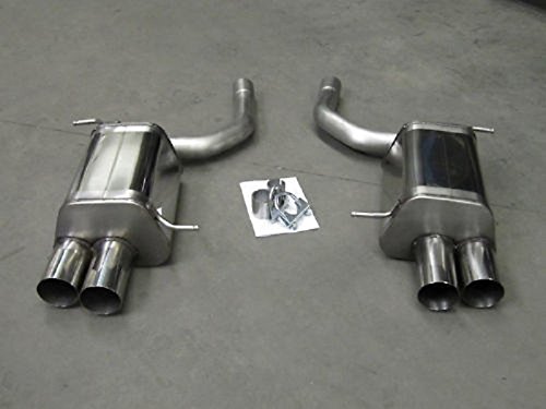 Mercedes SLK R171 Duplex Edelstahl-Inox Sportauspuff mit TÜV-Teilegutachten in 4x90mm rund von SUPERSPORT von Supersport