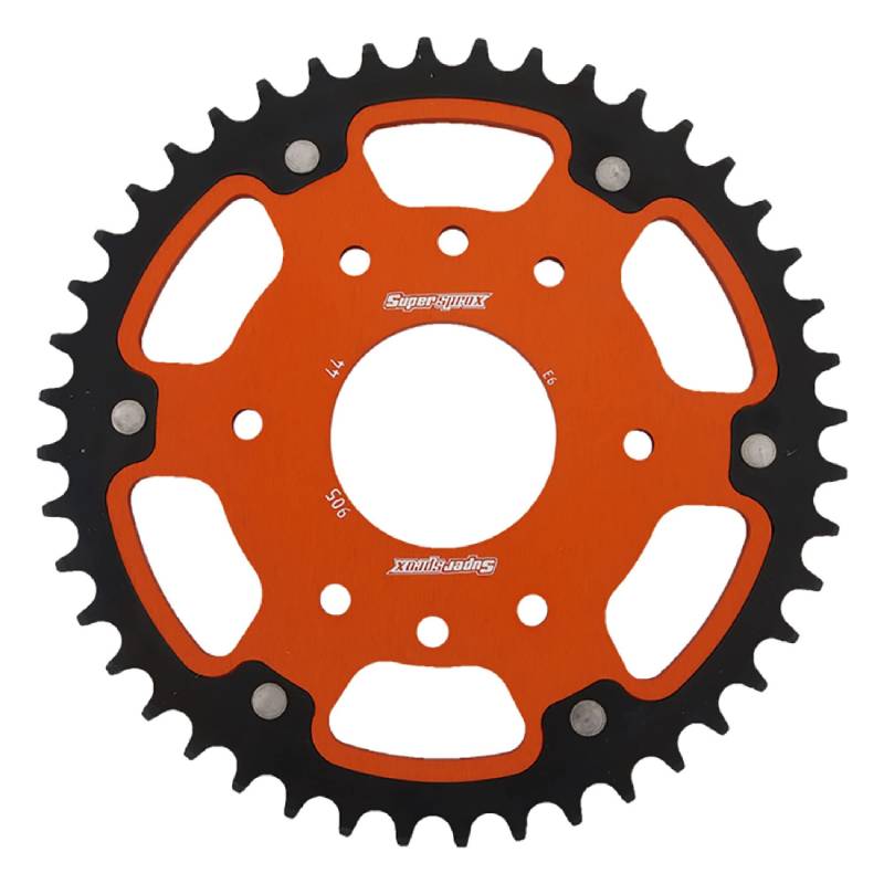 SuperSprox RST-905-44-ORG Stealth-Kettenrad Orange von Supersprox