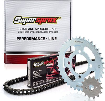 Supersprox Aprilia SX 50 12-16, Performance Kit Kettensatz von Supersprox