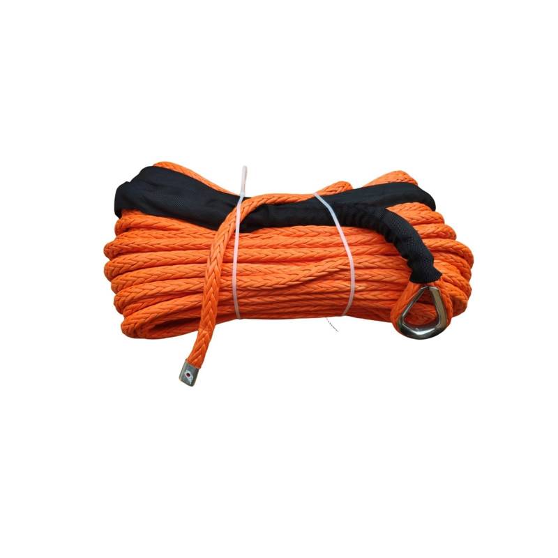 1PC 16mm * 60m Synthetische Winde Seil Kompatibel for Zubehör ATV UTV 4x4 Auto LKW Winde Kabel(Orange) von Supkancl