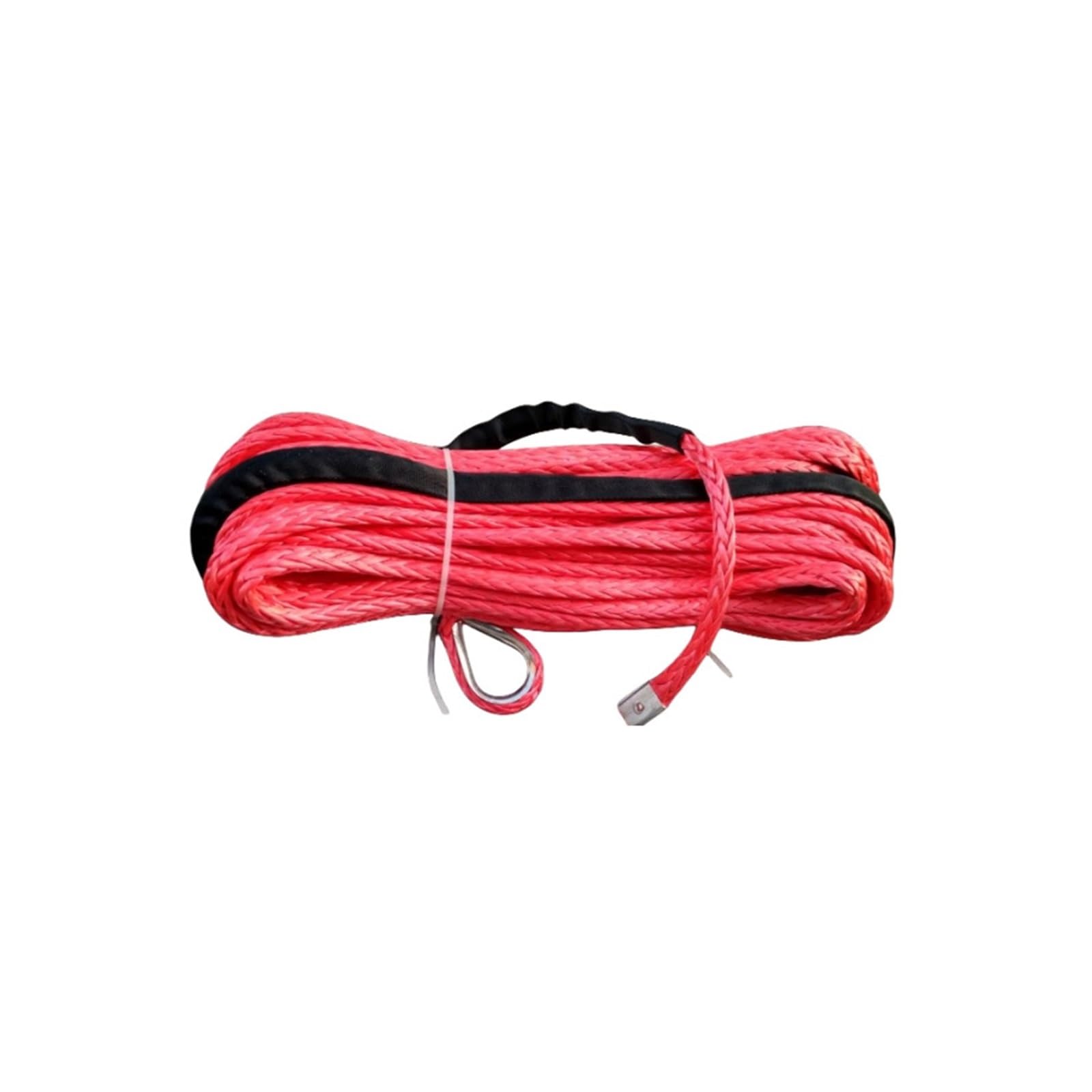 1PC 16mm * 60m Synthetische Winde Seil Kompatibel for Zubehör ATV UTV 4x4 Auto LKW Winde Kabel(Red) von Supkancl