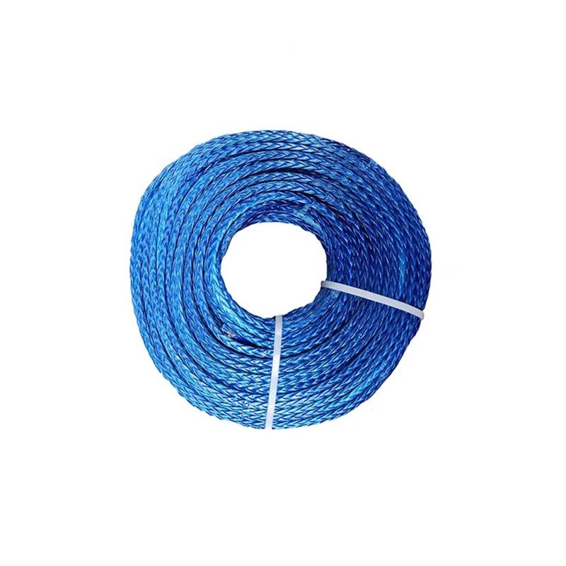 1pc 6MM * 100M Synthetische Winde Linie Faser Seil for 4WD 4x4 ATV UTV Boot Recovery Offroad(Blue) von Supkancl