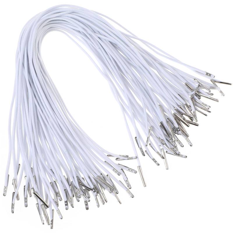 SUPVOX 50 STÜCKE Elastische Widerhaken Cord Stretch Runde Schnur mit Metall Widerhaken Verschluss von Supvox