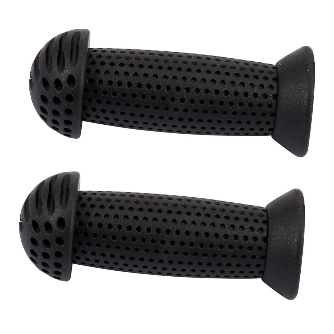 Supvox 1 Satz Fahrradgriff Kinderfahrrad Zubehör Bike Grips Bike Gadgets Fahrradlenkergriffe Lenkerabdeckung Kette Kindergriffe Lenkergriffe Für Lenkermanschetten Gummi Black 2st von Supvox